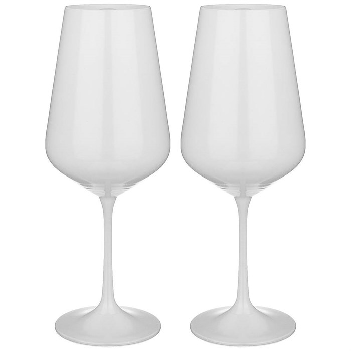 НАБОР БОКАЛОВ ИЗ 2 ШТУК "TOTAL WHITE" 450 МЛ ВЫСОТА 24 СМ 674-750 - фото 8120