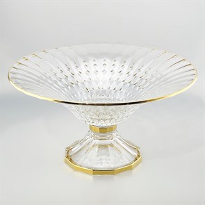Ваза для фруктов н/н 36см. "Lady Diamond Eclat" голд 67858