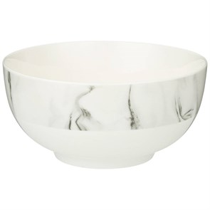 ТАРЕЛКА СУПОВАЯ BIANCO MARBLE 14*6,8СМ 600МЛ (МАЛ. УП. = 4ШТ) 87-265