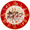 ТАРЕЛКА ОБЕДЕННАЯ 20,5СМ КРАСНАЯ 85-1818 - фото 6358