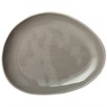ТАРЕЛКА ЗАКУСОЧНАЯ 25*19 СМ СЕРАЯ 474-152 - фото 6362
