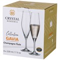 НАБОР БОКАЛОВ ДЛЯ ШАМПАНСКОГО "GAVIA" ИЗ 6ШТ 210МЛ 669-382