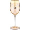 НАБОР БОКАЛОВ ДЛЯ ВИНА ИЗ 6 ШТУК 380МЛ "AMALFI AMBRA ORO" 326-086