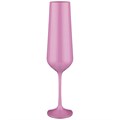 НАБОР БОКАЛОВ ДЛЯ ШАМПАНСКОГО "SANDRA SPRAYED PINK" ИЗ 6 ШТ. 200 МЛ. ВЫСОТА=25 СМ. 674-722