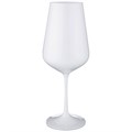НАБОР БОКАЛОВ ДЛЯ ВИНА "SANDRA SPRAYED WHITE" ИЗ 6 ШТ. 450 МЛ. ВЫСОТА=24 СМ. 674-717