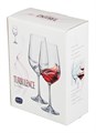 НАБОР БОКАЛОВ ДЛЯ ВИНА ИЗ 2 ШТ. "TURBULENCE" 550 МЛ ВЫСОТА=25 СМ 674-510
